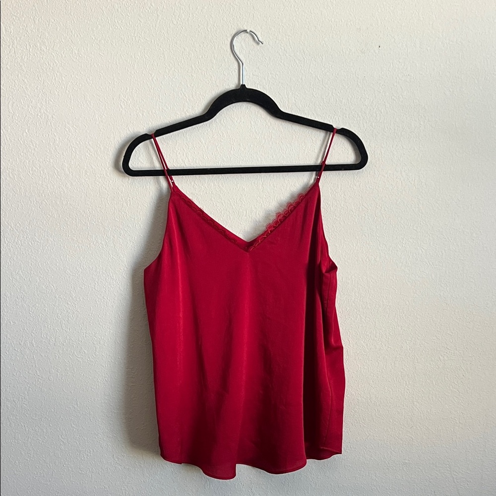 Express Vibrant Red Camisole Top